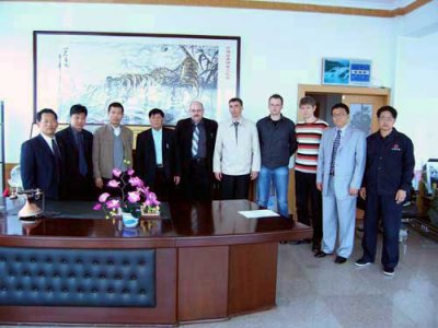 韓國(guó)客戶(hù)前來(lái)參觀我司